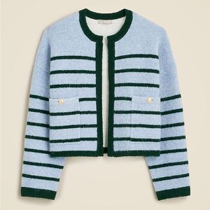 J Crew Patch Pocket Lady Jacket in Double Faced Wool Blend NWT